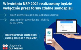 Zapraszamy do udziału w Narodowym Spisie Powszechnym!
