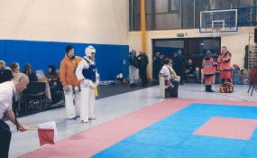 Srebrny medal dla Klubu z Sianowa - Puchar Polski Karate Kyokushin