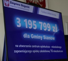 Centrum Opiekuńczo – Mieszkalne w Gminie Sianów