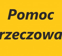 Dostępna pomoc rzeczowa